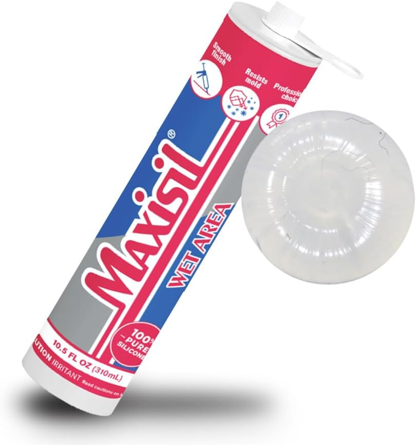 Maxisil Wet Area Silicone Sealant 310Ml - A13 Anthracite