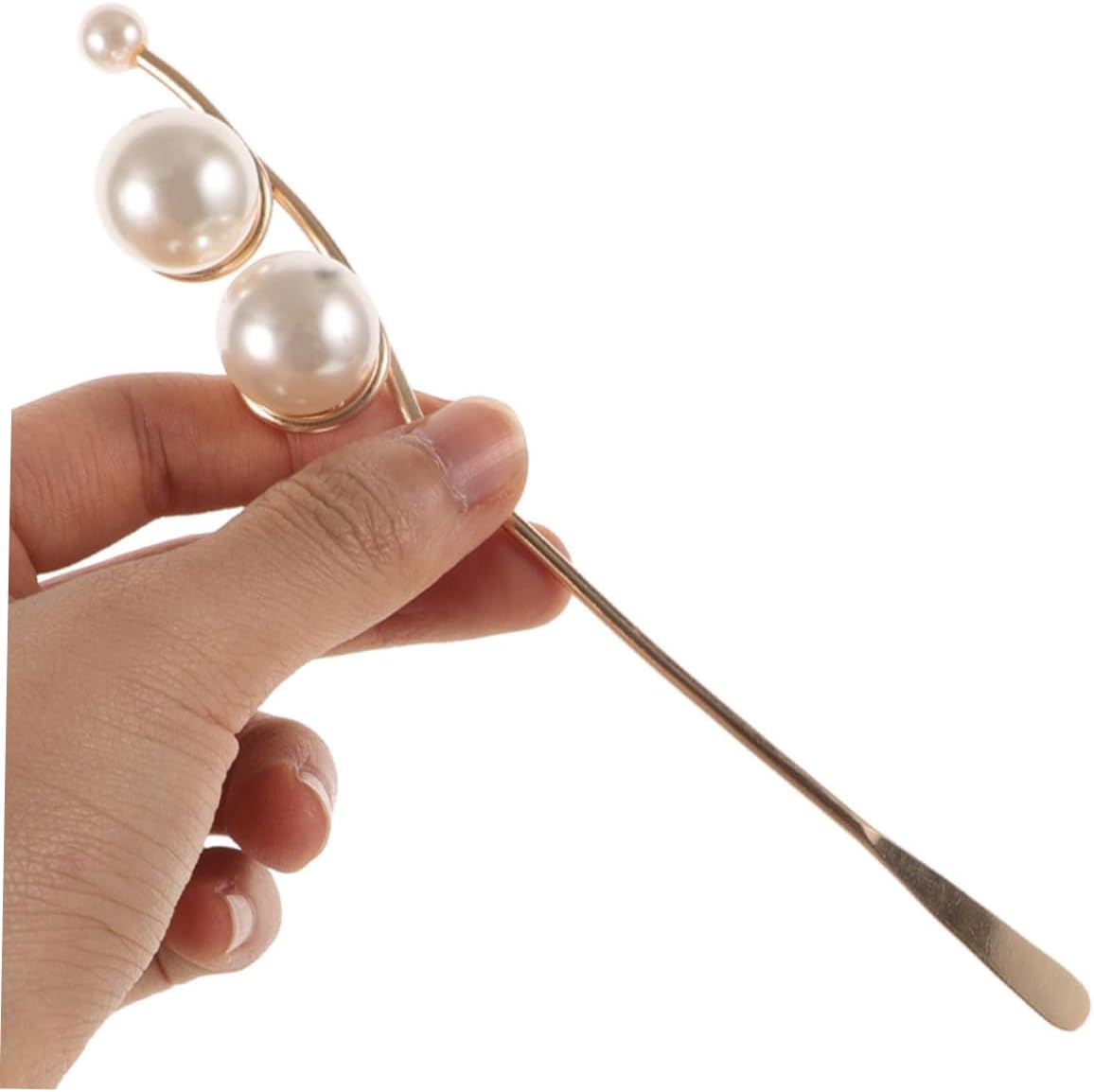 VINTORKY 2Pcs Nail Art Stirrer Epoxy Stir Sticks Mixing Spatula for Diy Nails Gel Sticks Rhinestone Picker Tool image number 2