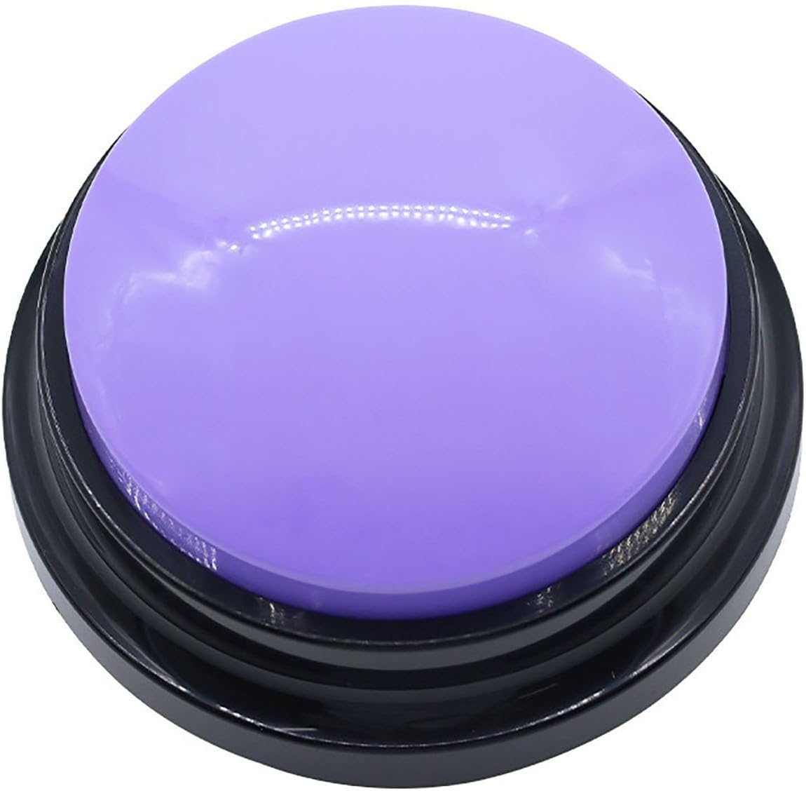 Dog Buttons for Communication 2 Pack, Recordable Pet Training Buttons, Easy-To-Use Talking Buzzers (Purple + Rose) image number 5