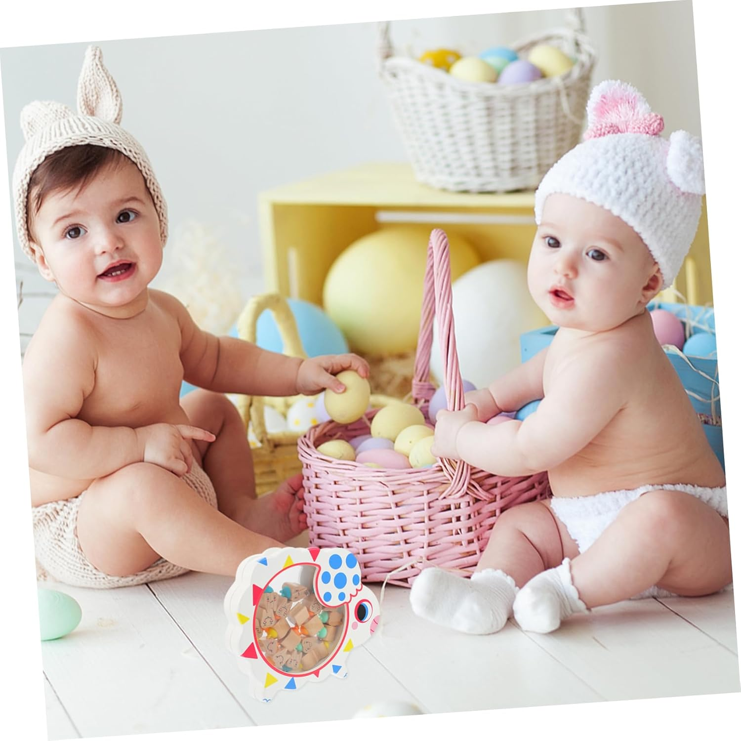 20Pcs Teeth Container with Lanugo Storage Case Keepsake Box for Newborn Items for Boys Smooth Surface Safe Design for Little Hands image number 3