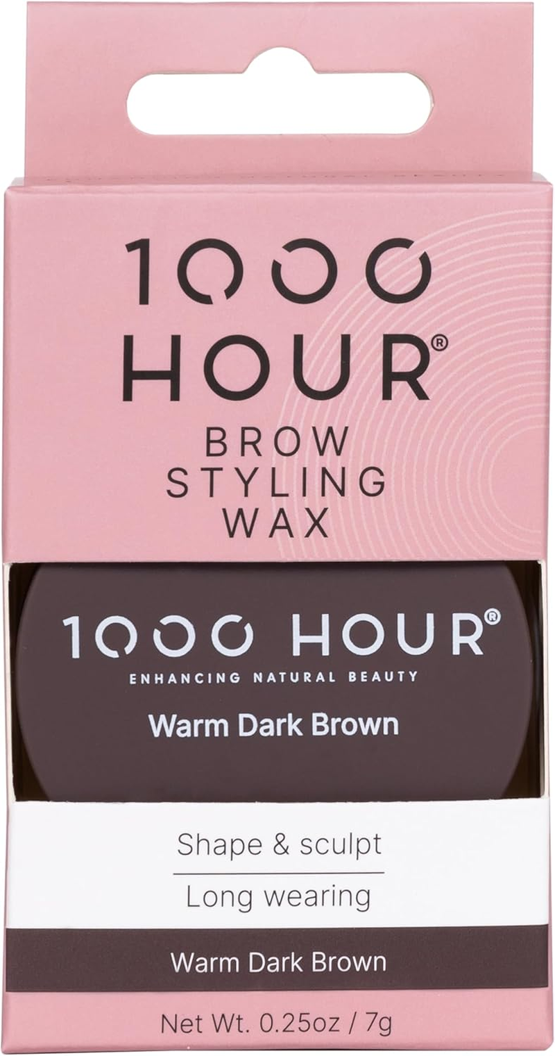 1000 Hour Brow Styling Wax Eyebrow Color 7 G, Clear