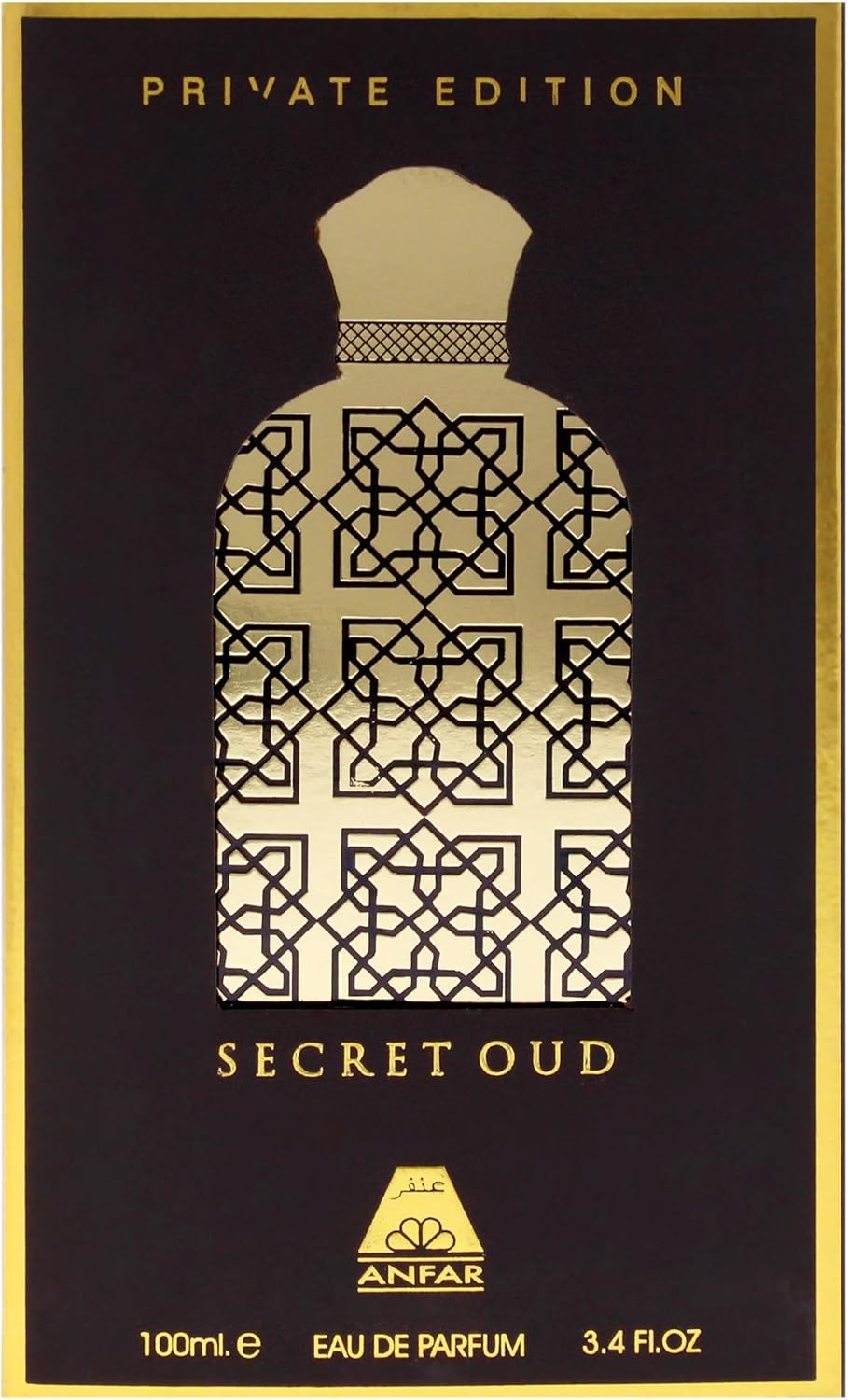 Private Edition - Secret Oud by Anfar for Men - 3.4 Oz EDP Spray image number 2