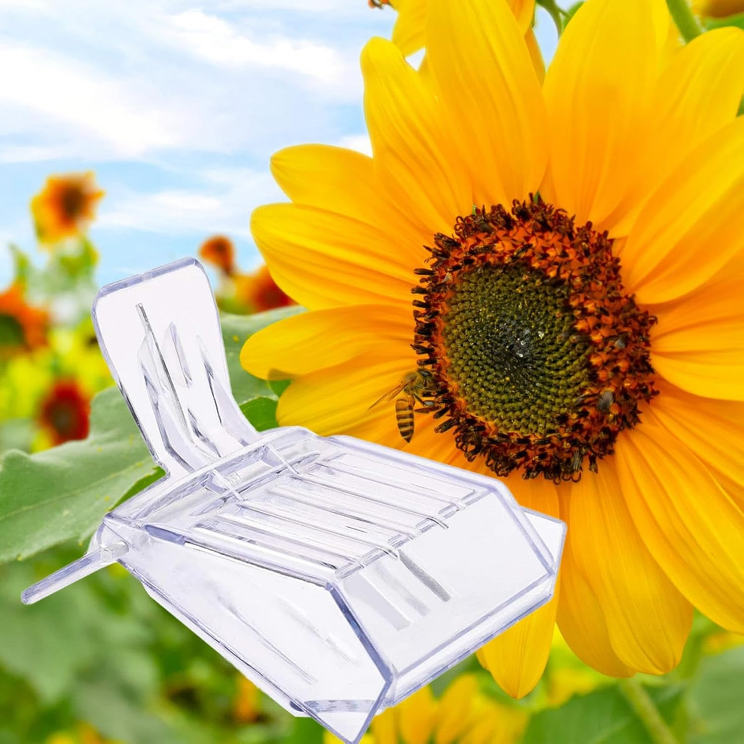 Queen Bee Clip, Queen Bee Keeper Catcher Clips, Beekeeper Catching Clips, Queen Bee Marking Catcher for Safely Capture, Store and Mark image number 5