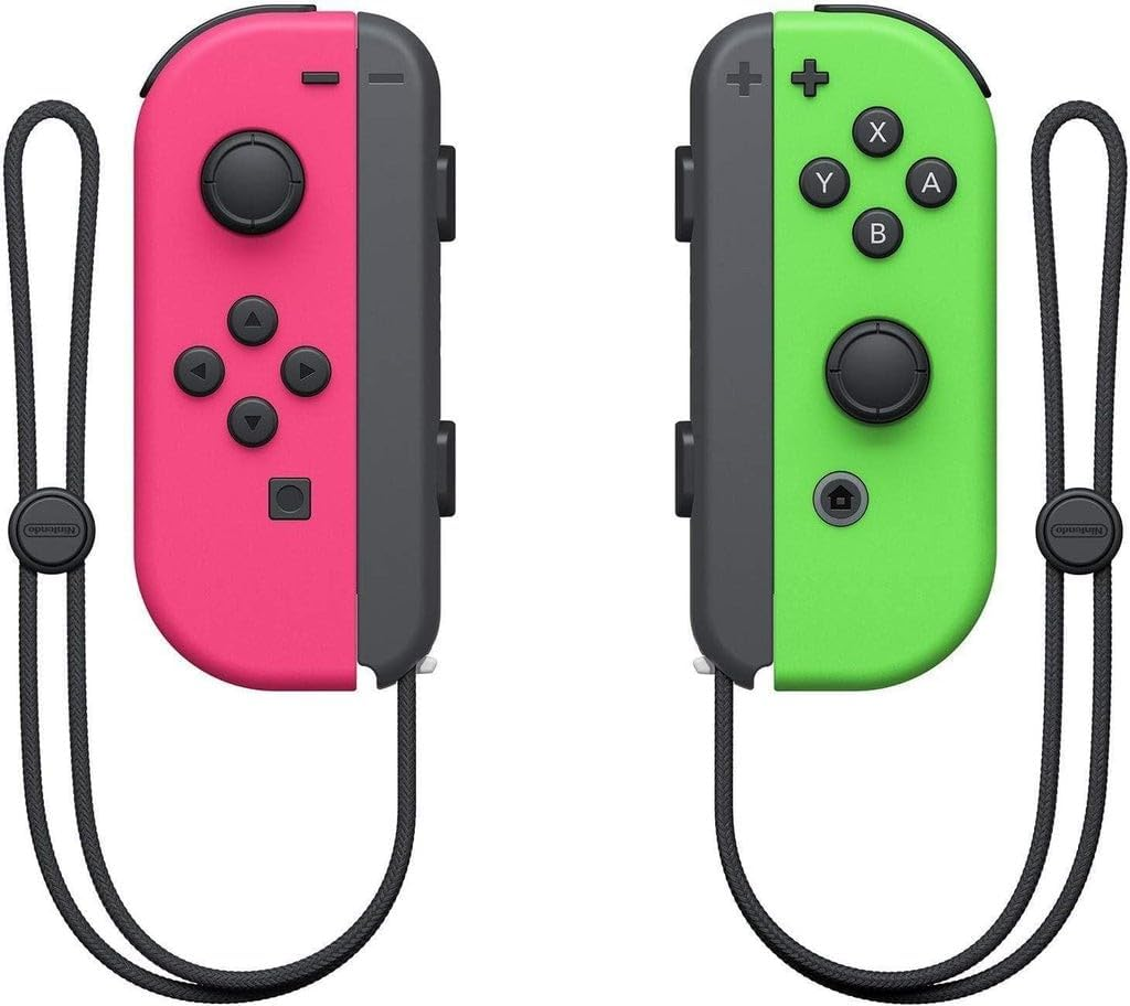 Nintendo Switch Joy-Con Controller Pair [Neon Green/Neon Pink] image number 1