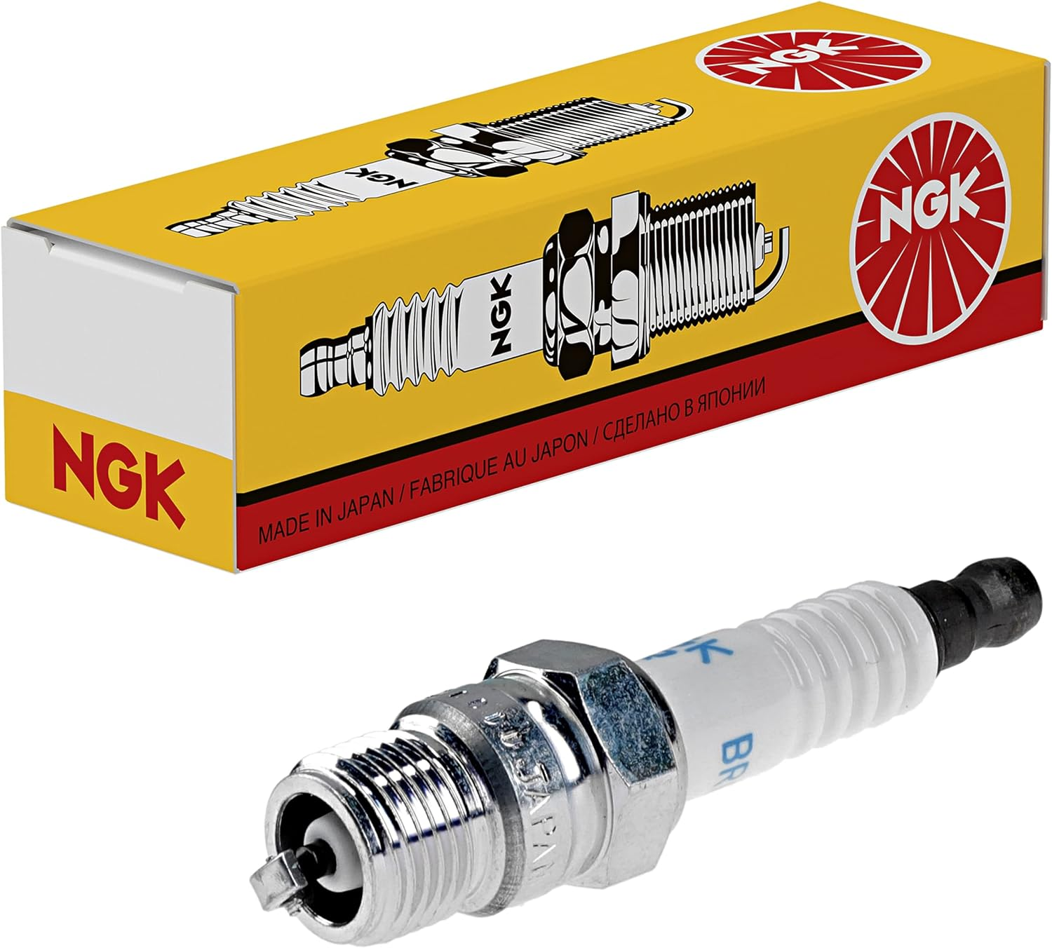 NGK (3108) DPR6EB-9 Standard Spark Plug image number 3
