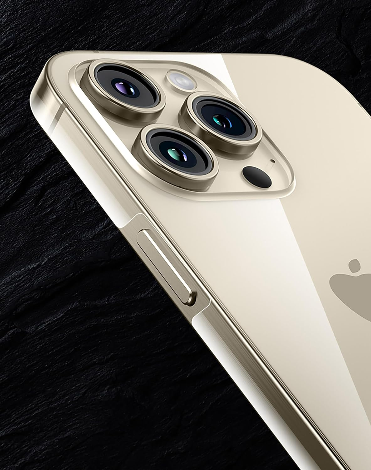 GIOPUEY Pack of 2 Back Film Compatible with Iphone 15 Pro Max, Iphone 15 Pro Max Back Protective Film, Soft TPU, Thin, Matte Texture, Protective Border - Translucent image number 5