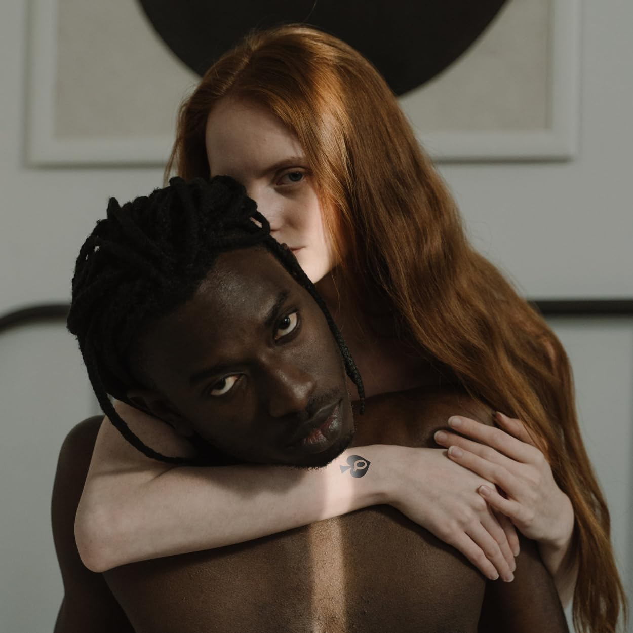 23 X Queen of Spades Temporary Tattoo Kinky Black Lettering A4 Sheet image number 2