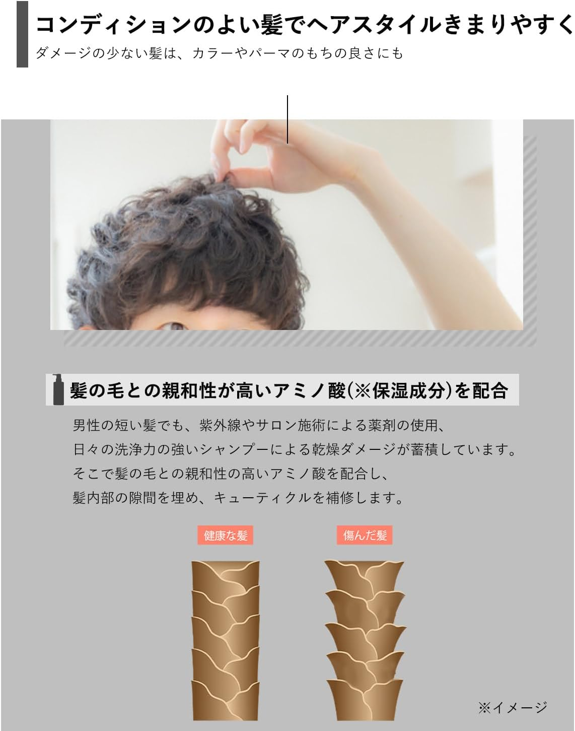 Orbis Mr. Shampoo Men'S, Non-Silicone, Scalp, 12.8 Fl Oz (380 Ml), 1. Shampoo 1. Refill image number 3