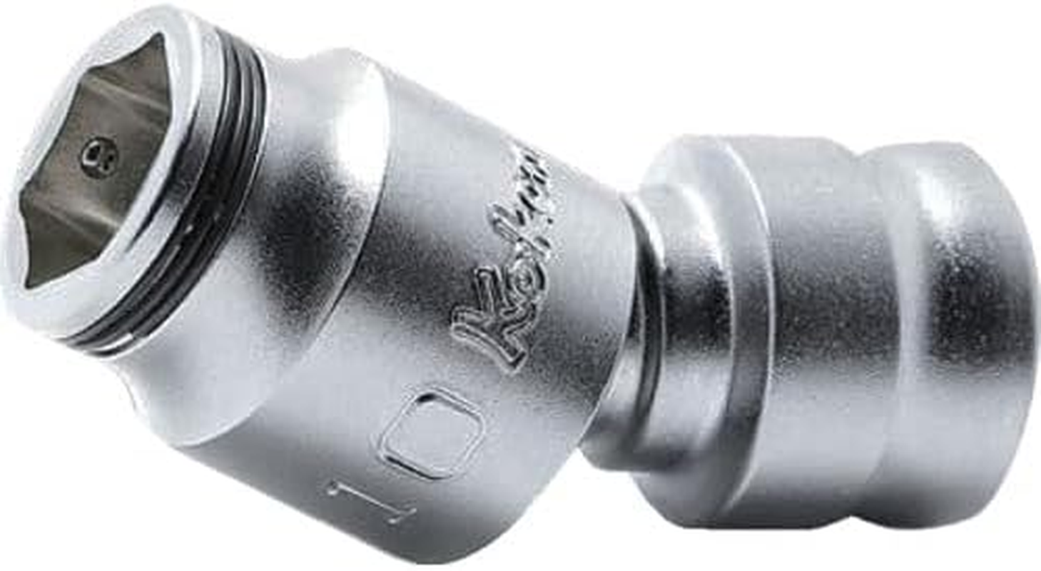 3441MZ-10 Z-EAL 3/8"(9.5Mm) SQ. Nut Grip Universal Socket 10Mm