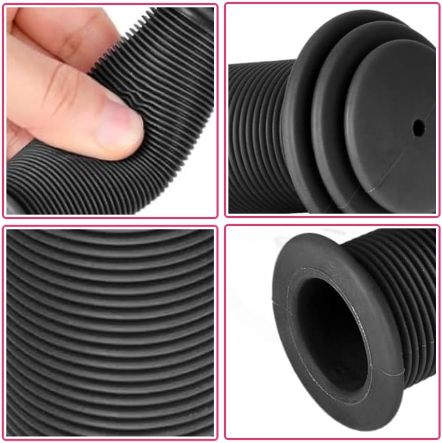 GYWHOOFT 2 Pairs Bike Bicycle Grips, Hand Grip, Mountain Bike Handle Bar Grip, Bike Grips with Non-Slip, BMX, MTB, Mountain Bike, Folding Bike, Electric Bike Grips