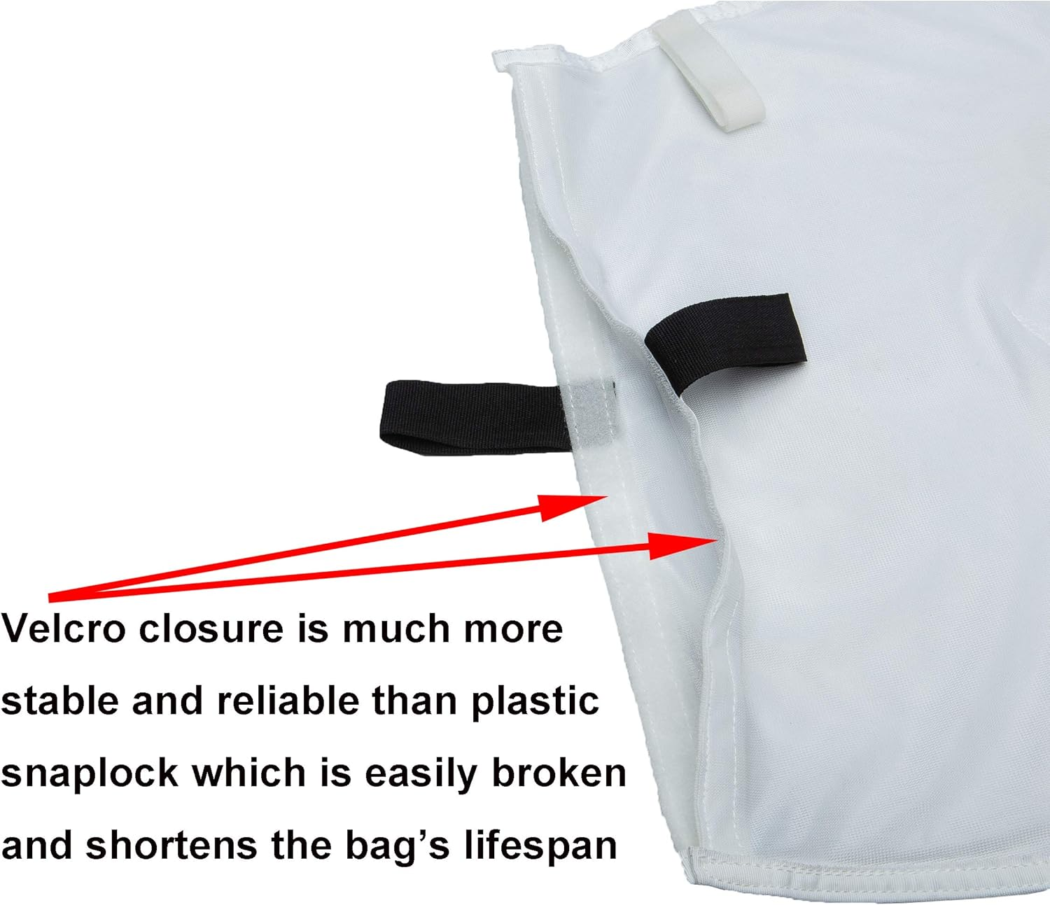 ATIE Pool Cleaner Mesh/Debris Bag 360002 Replacement Replace Pentair Kreepy Krauly Legend Pool Cleaner 360002 Fine Mesh Bag (2 Pack) image number 5