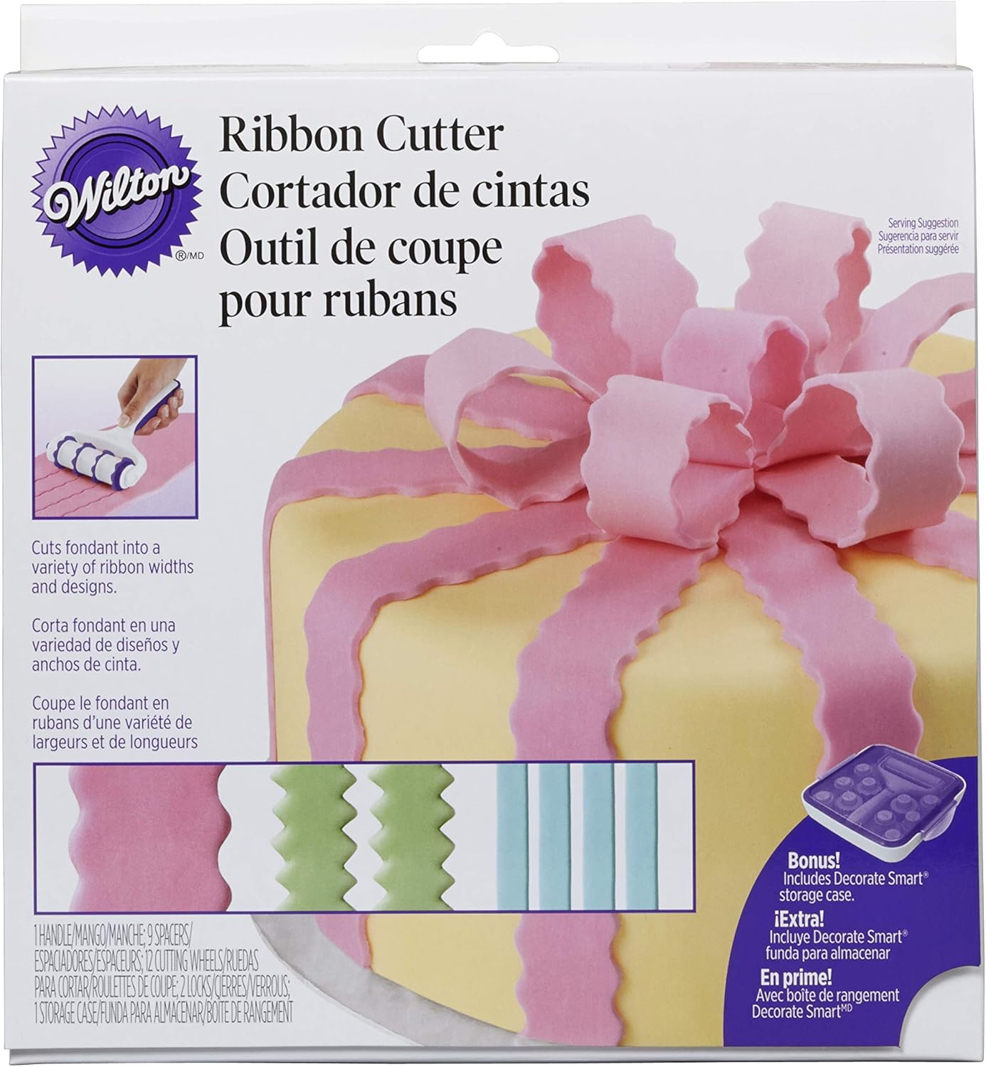 Wilton Ribbon AA5599 Cutter Embosser Set