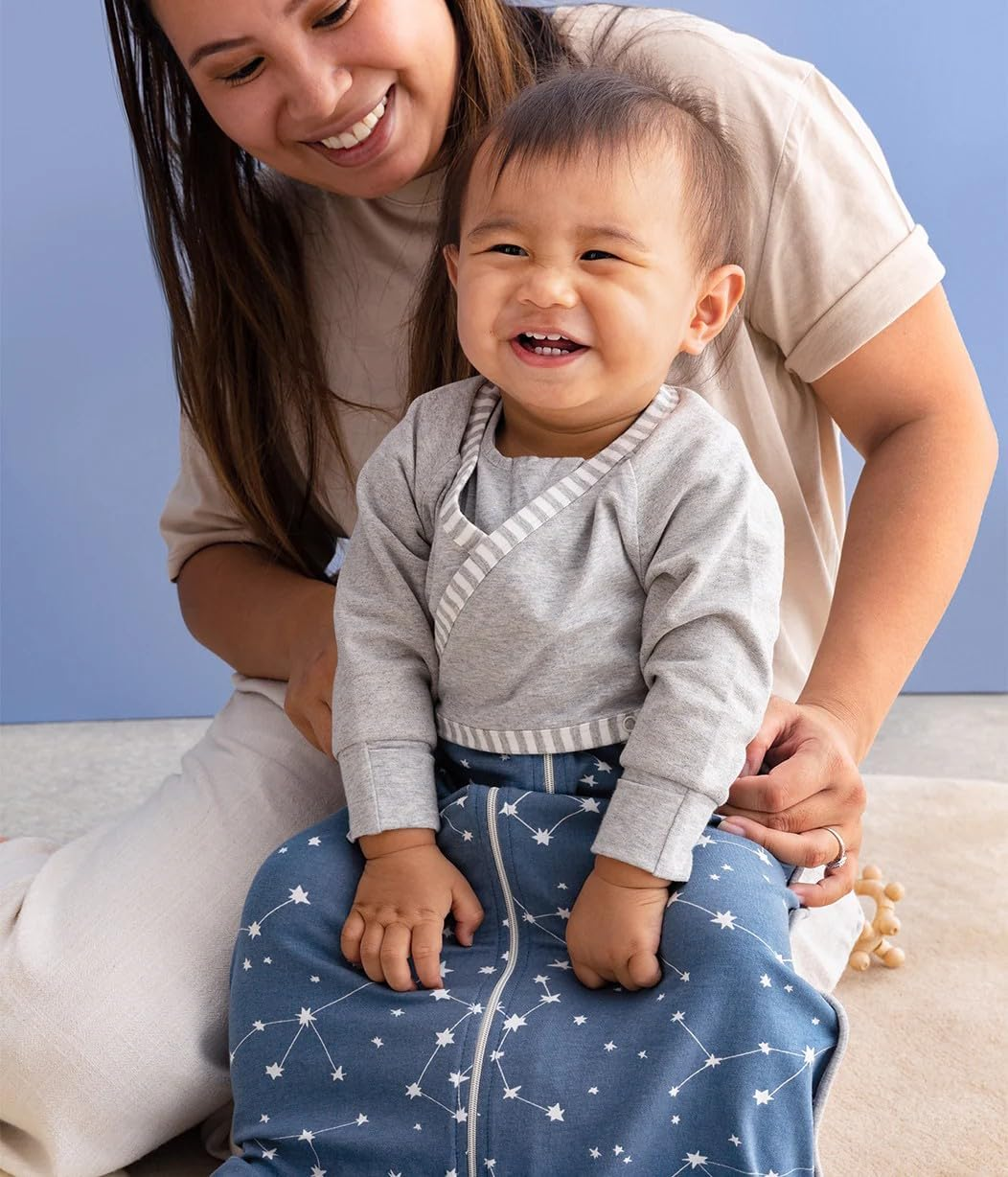 Love to Dream Snug Shrug Stretch Cotton, Soft & Comfortable Baby Wear 1.0 TOG, Ideal for Moderate Room Temperatures of 20-24&deg;C image number 4