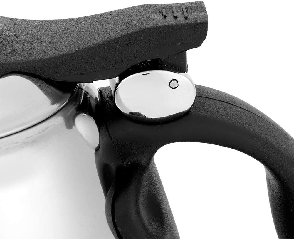 1.2L Stainless Steel Pour over Tea Kettle, Teakettle for Stovetop Induction Stove Top, Fast Boiling Heat Water Tea Pot, Working on Induction Stove, Gas Stove Top image number 4