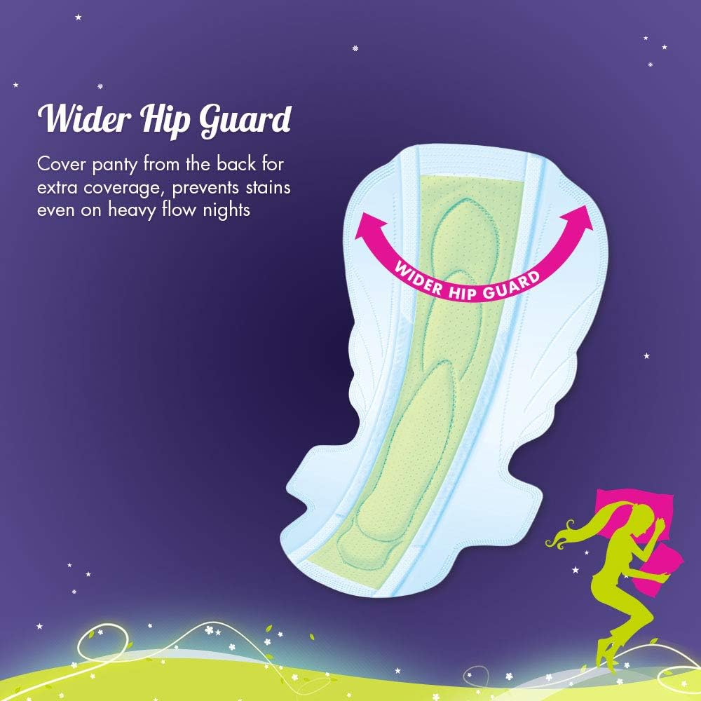 Sofy anti Bacteria Overnight Sanitary Pads - XXL (20 Pads) image number 1