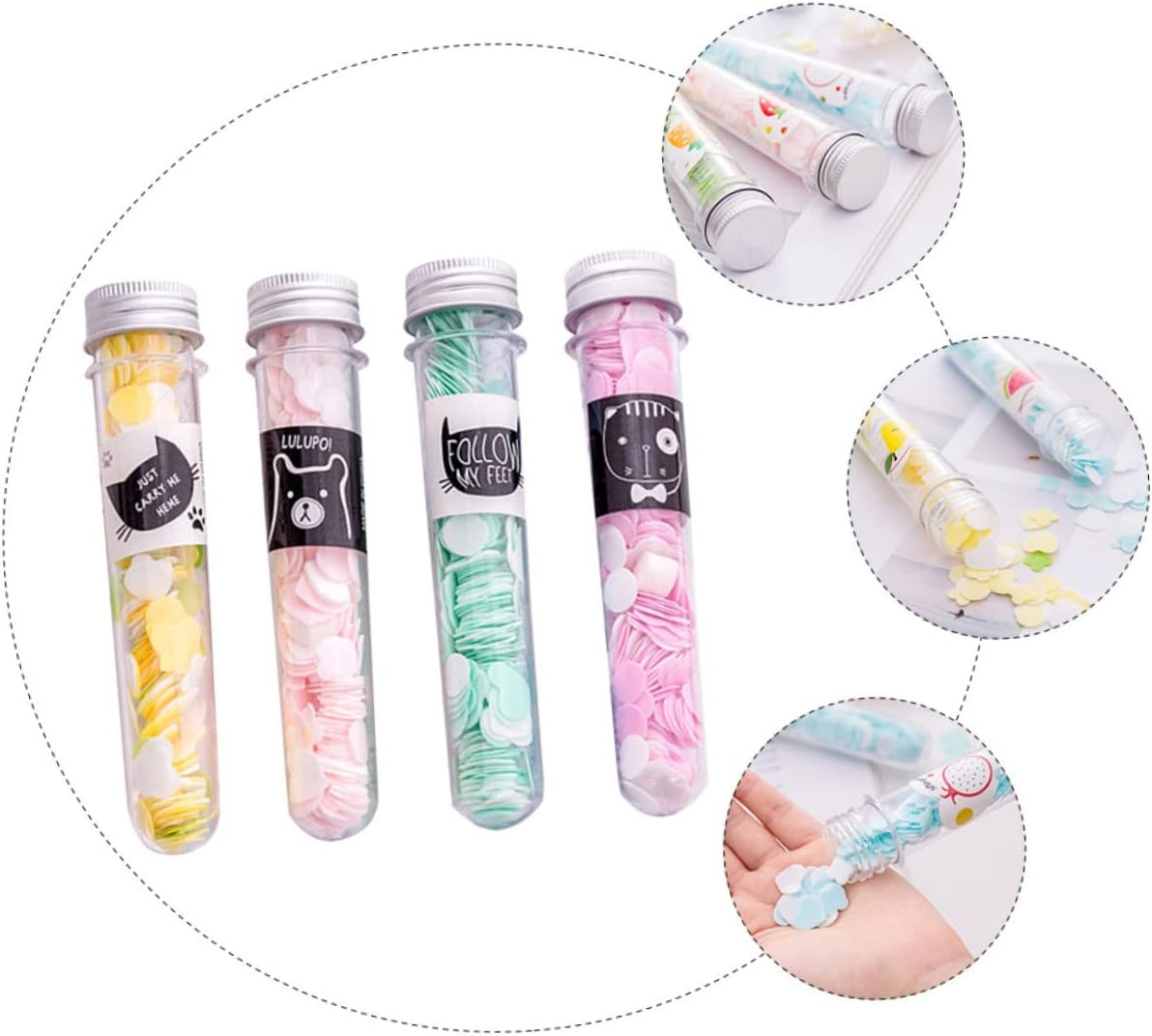 UPKOCH 4Pcs Travel Soap Paper Bath Flakes Disposable Soap Body Wash Paper Fragrant Hand image number 2