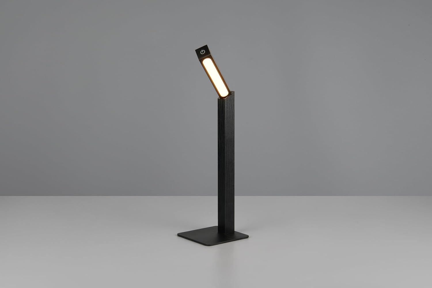 Reality Leuchten Skip R55951132 LED Battery Table Lamp Metal/Mdf Black Matt with 2 Watt LED, Sensor Dimmer, Magnetic Holder image number 5