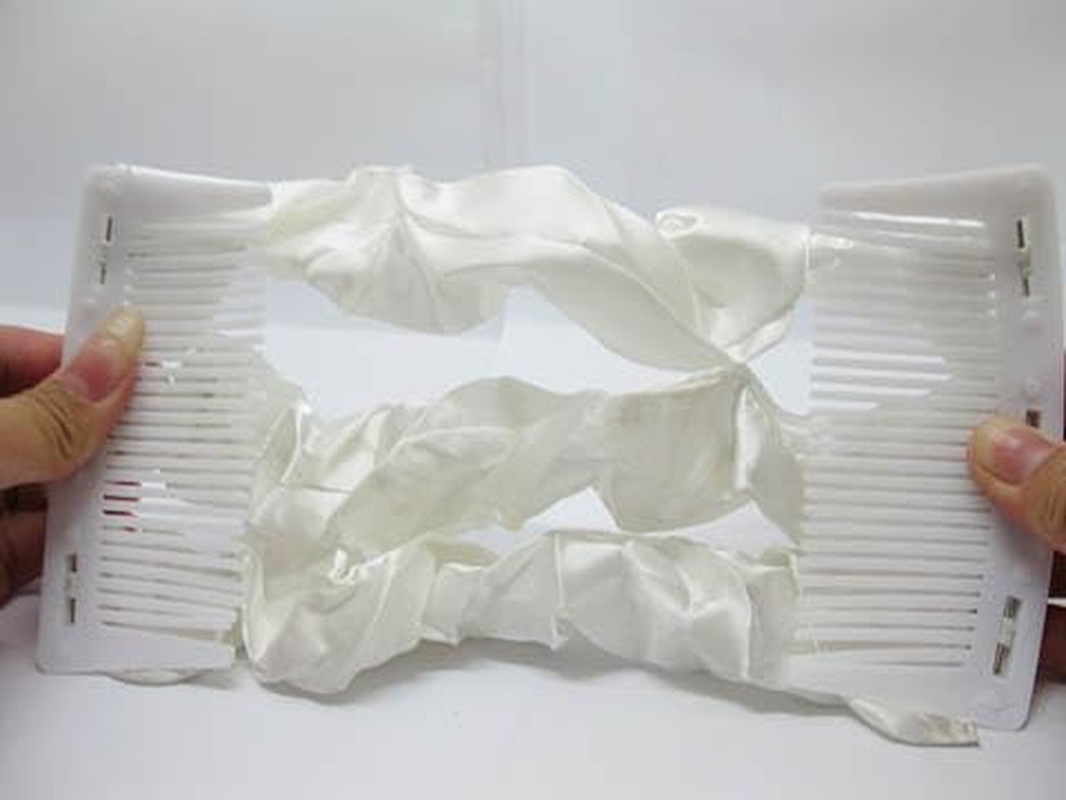 12X Stretch Double Magic Clip Hair Combs Mixed Color image number 3