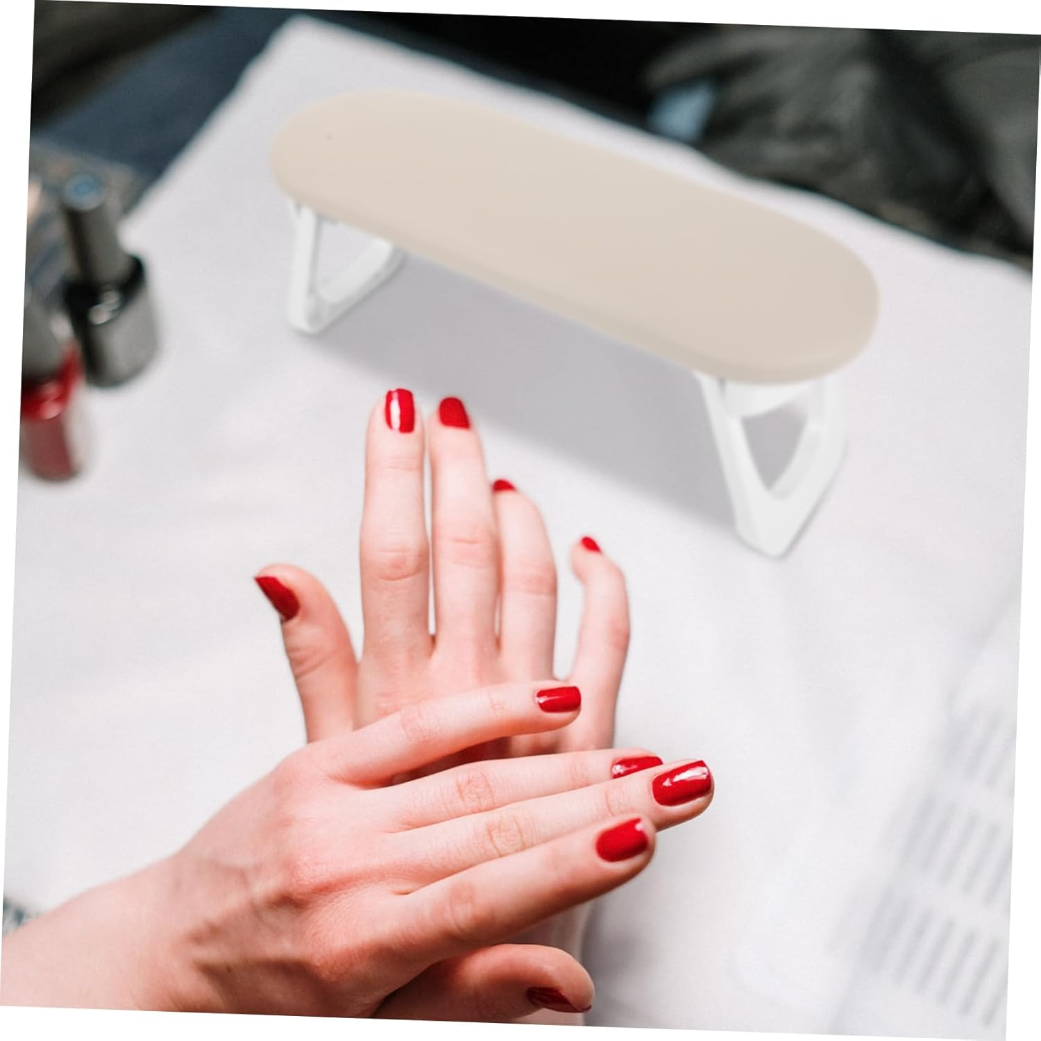 OSOLADY Nail Art Manicure Hand Pillow Wrist Rest for Manicure Nail Desk Arm Rest Cushion image number 3