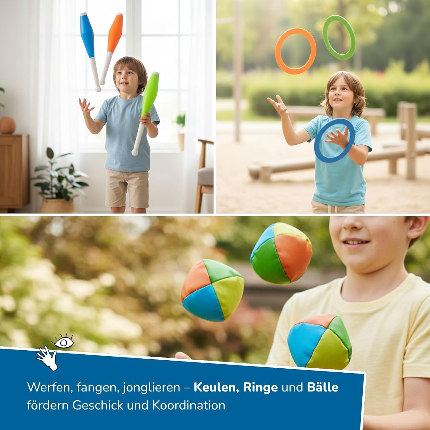 Alldoro 60130 Juggling Set, Multi-Colour image number 5