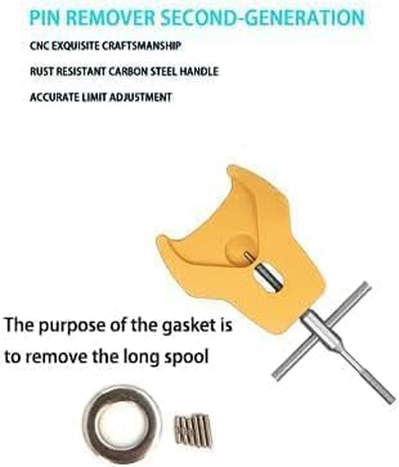 QUA'ANNYU Upgraded Fishing Reel Maintenance Kit | Reel Cleaning Kit | Fishing Reel Care Kit | Fishing Rod Repair Kit | Saltwater Ice Fishing Multitool Kit (Basic Set + 24-In-1 Screwdriver) image number 3