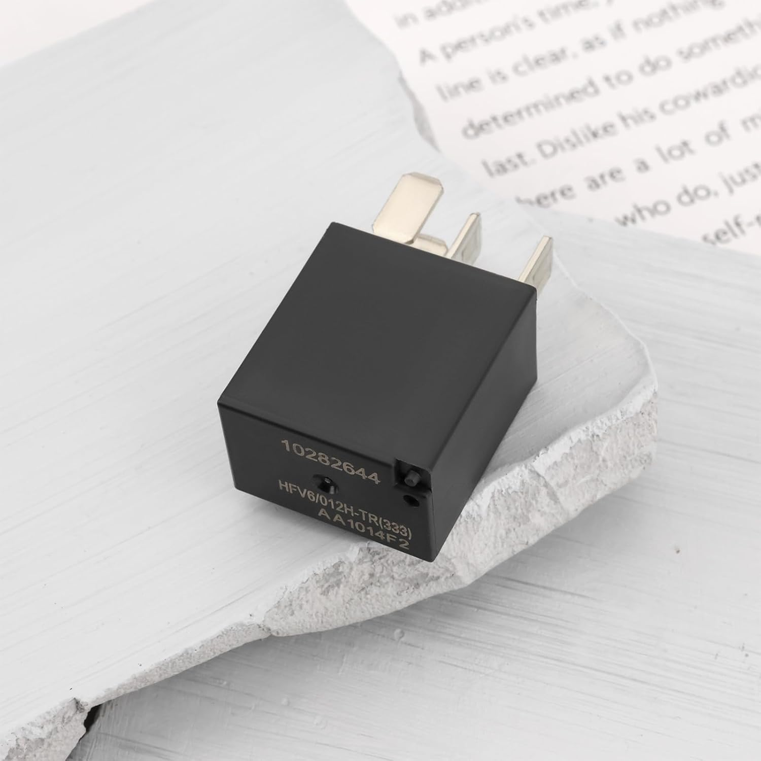 SING F LTD 2Pcs 12V 20A 4Pin HFV6/012H-TR New Energy Battery Car Air Conditioning Fan Relays Compatible with Lancia Compatible with Fiat Compatible with Alfa Romeo Black image number 6