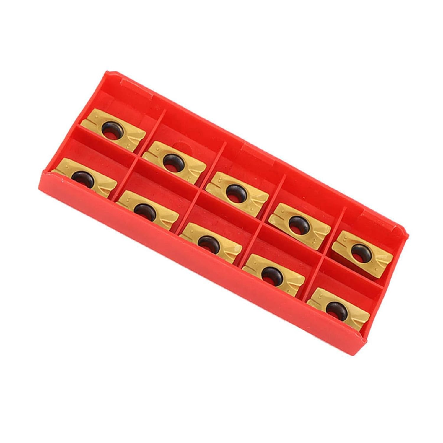 CHICIRIS Long Service Life Carbide Turning Inserts APMT1604 for Fine Milling 10PCS Cemented Carbide Inserts 15-50HRC, Steel/Stainless Steel Processing image number 5