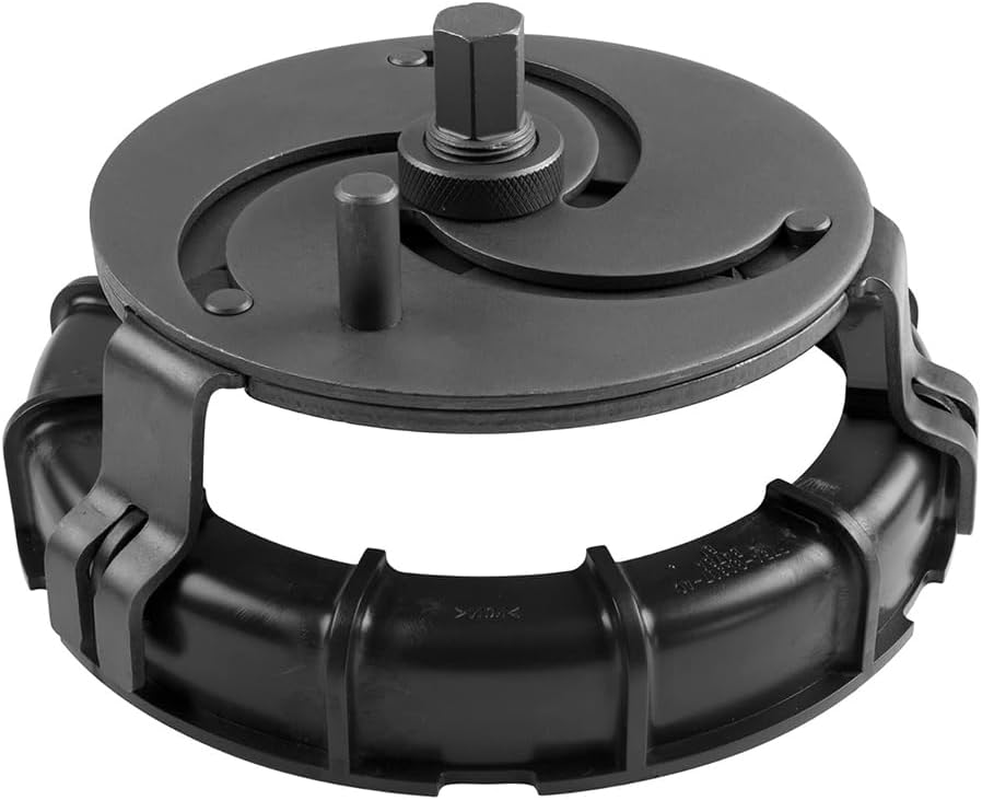 3 Jaw Adjustable Fuel Tank Pump Sending Unit Spanner Wrench, Oil Tanks Wrench, Oil Cover Pump Cap Removal Tool, Ideal for Serrated Fueloil Tank Retaining Rings for In-Tank Fuel Pumps image number 6