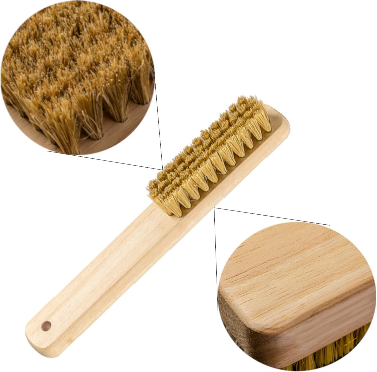 4 Pack Nail Brush for Cleaning Fingernails, Wooden Hand Fingernail Scrub Cleaning Brushes for Toes and Nails Cleaner, Pedicure Scrubbing Tool Kit for Men and Women image number 1