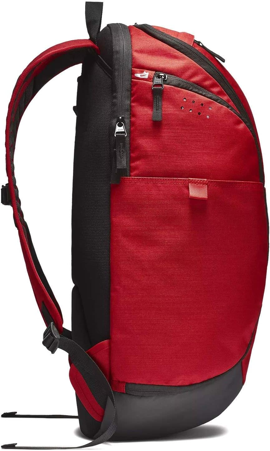 Nike Hoops Elite Hoops Pro Basketball Backpack University Red/Black/Metallic Cool Grey,One Size image number 2