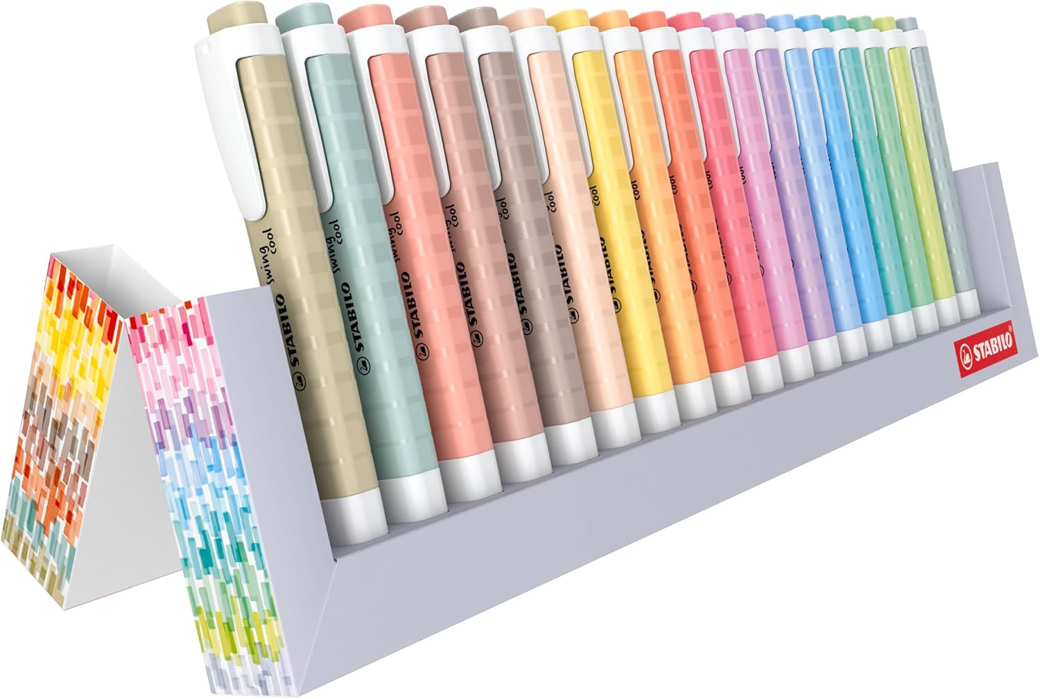 STABILO Swing Cool Naturecolors - Highlighter - Pack of 6 - Assorted Colours image number 1