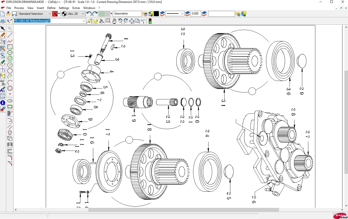 Beckercad 15 - 2D Software for Home Design, Architecture, Engineering and More, Compatible with Autocad, Lifetime License for Win 11, 10, 8.1, 7 image number 4