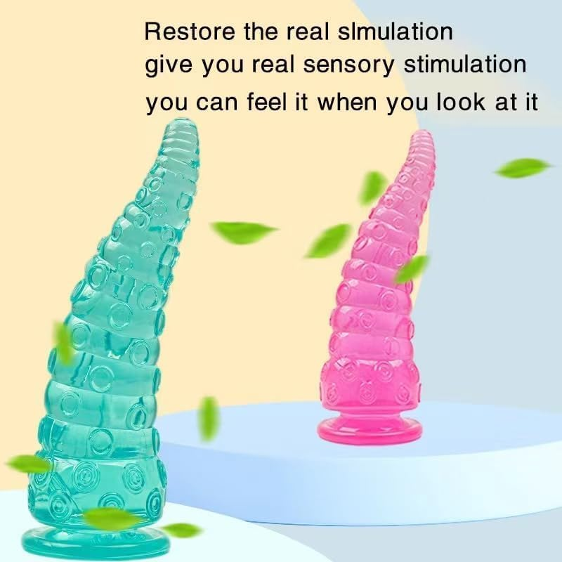 Tentacle Dildo Huge Anal Dildo with Strong Suction Cup for Hands-Free Play, Realistic Octopus Dildo for Vaginal G-Spot & Anal Sex Monster Dragon Dildo Adult Sex Toys for for Women image number 3