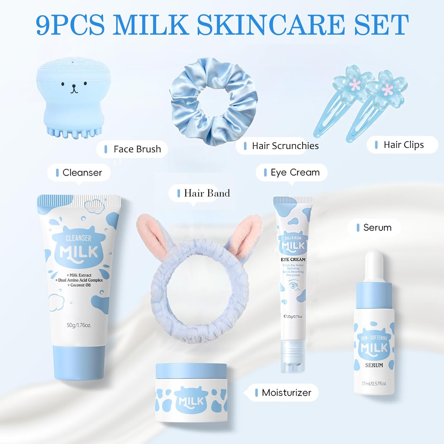 Skincare Set for Teen Skincare - Gifts for Women - Travel Skincare Set Daily Face Care image number 2