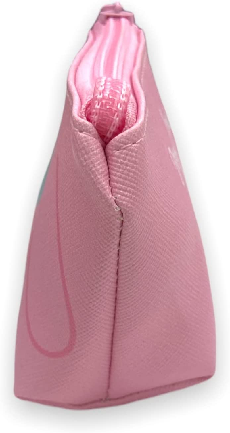 Sanrio My Melody Face Boat Type Cosmetics Small Pouch Bag 4.3 in (W) &times; 3 in (H) &times; 2 in (D) for Adult Use, Pink, Size: about 4.3 in (W) &times; 3 in (H) &times; 2 in (D), Cosmetics Mini Pouch image number 1