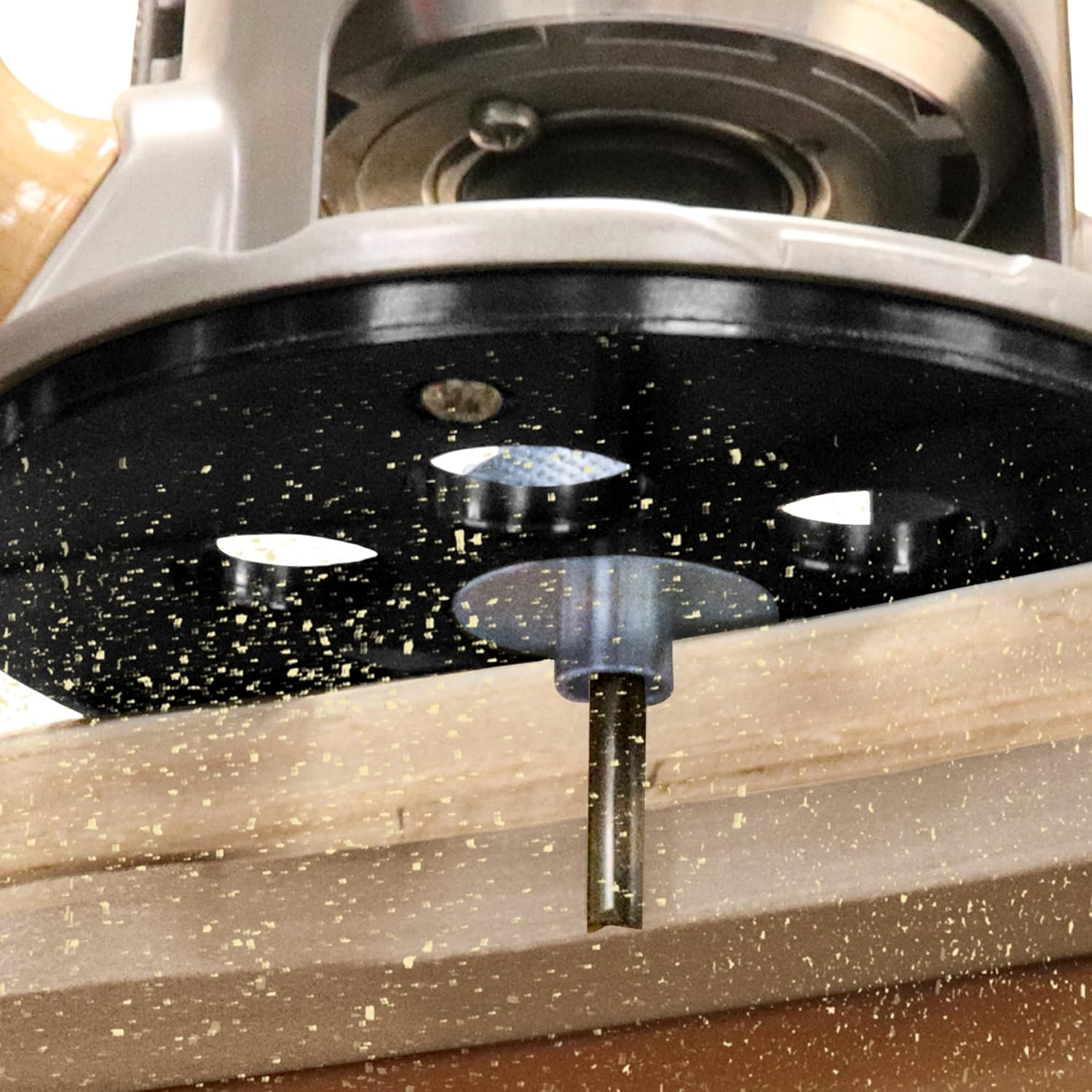 Milescraft Metric Metal Bushing Set for Plunge Routers image number 3