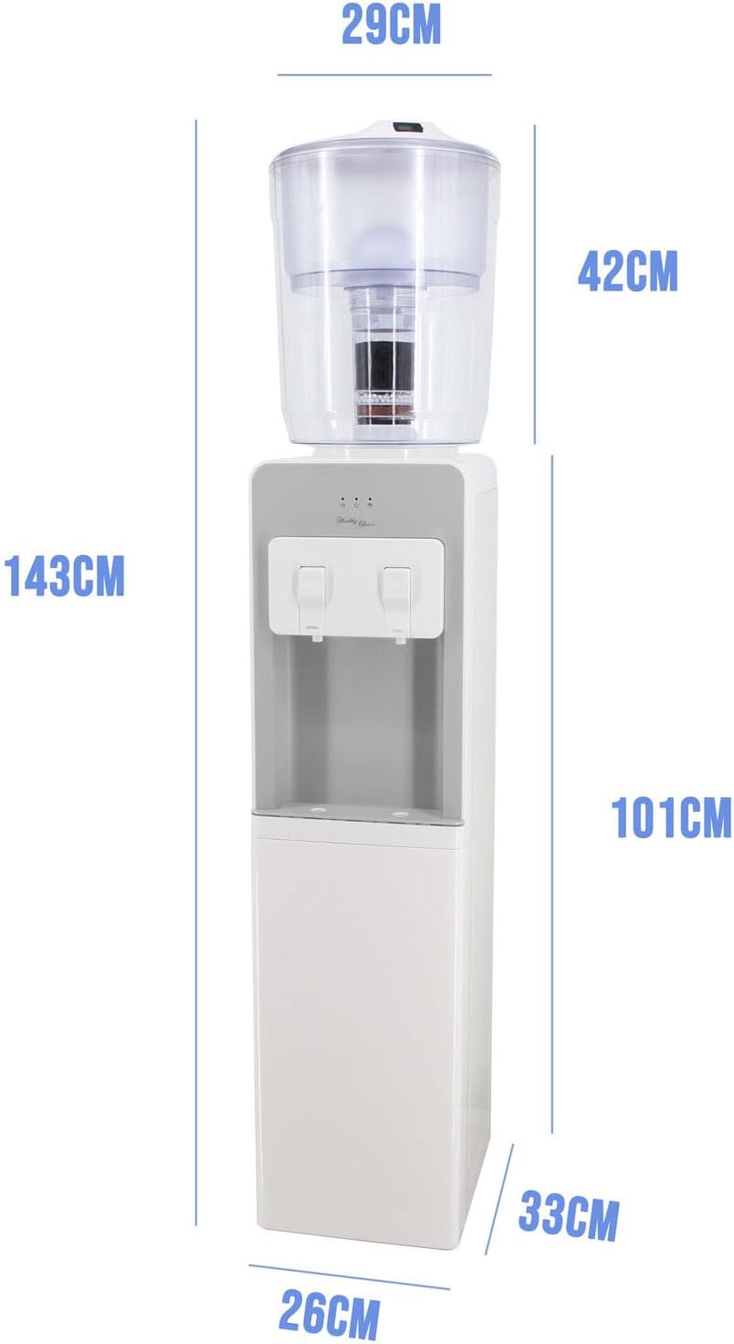 Standing Cooler, Filter & Water Dispenser (20L) Dual Tap image number 4