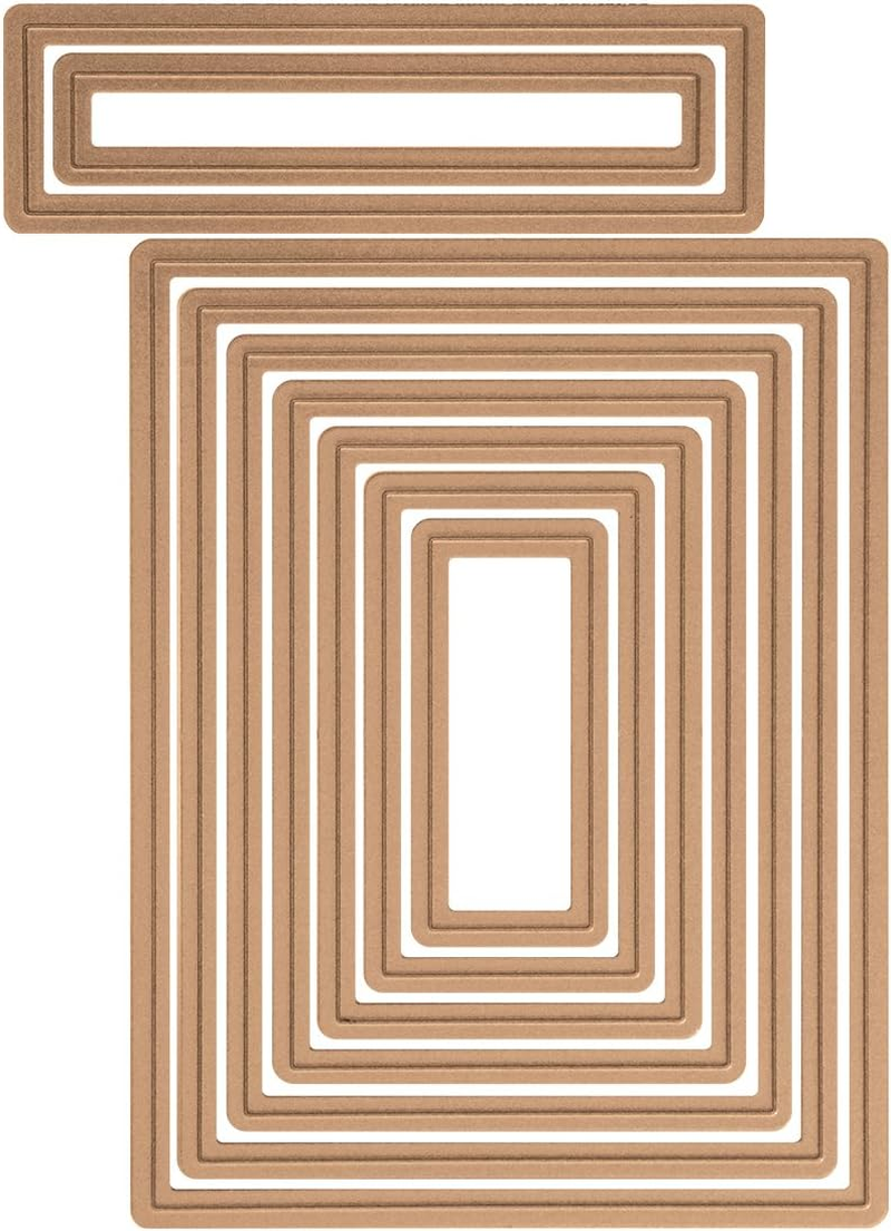 Spellbinders Nestabilities A2 Card Creator Dies, Matting Basics B