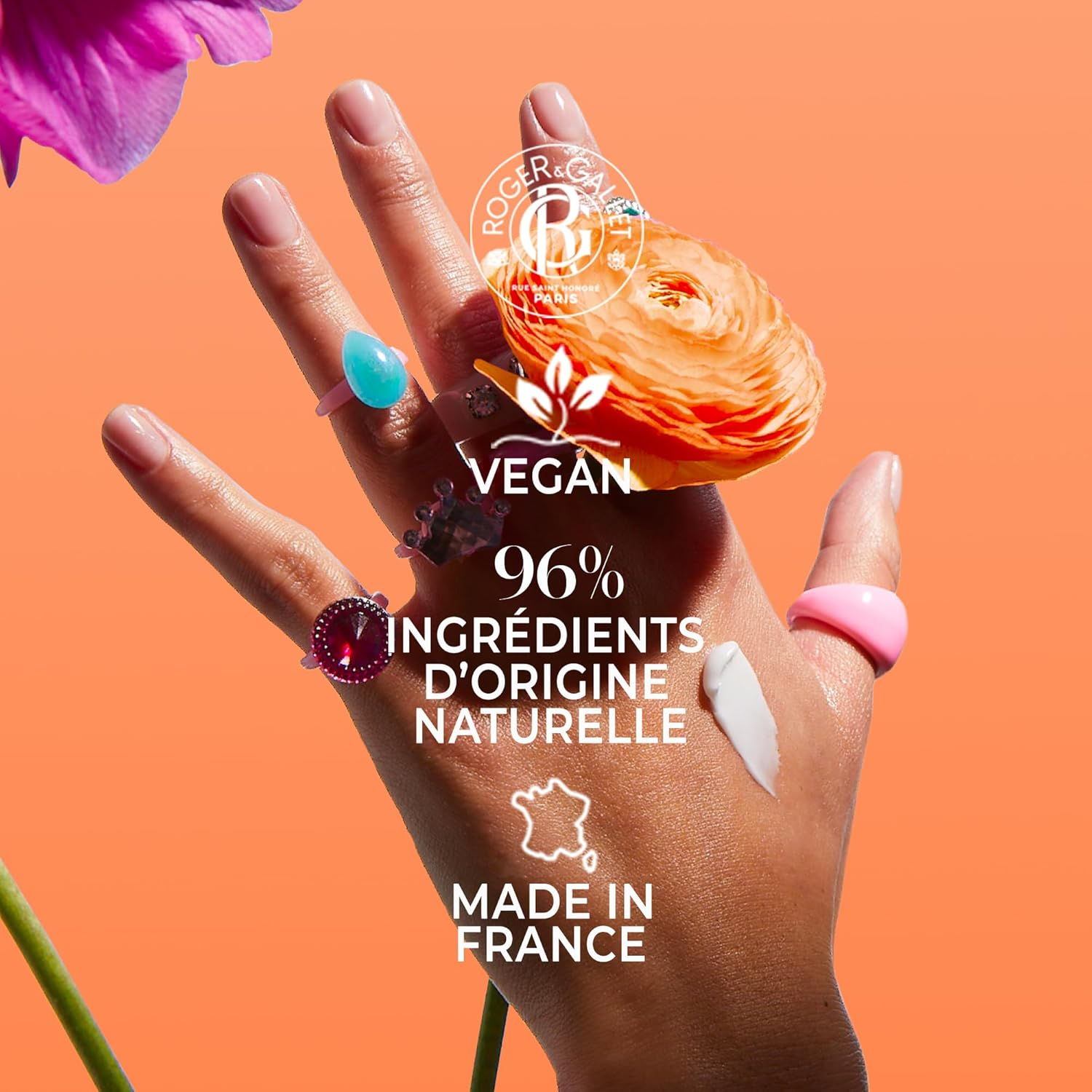 Hand Cream Roger & Gallet N&eacute;roli Nails 30 Ml image number 4