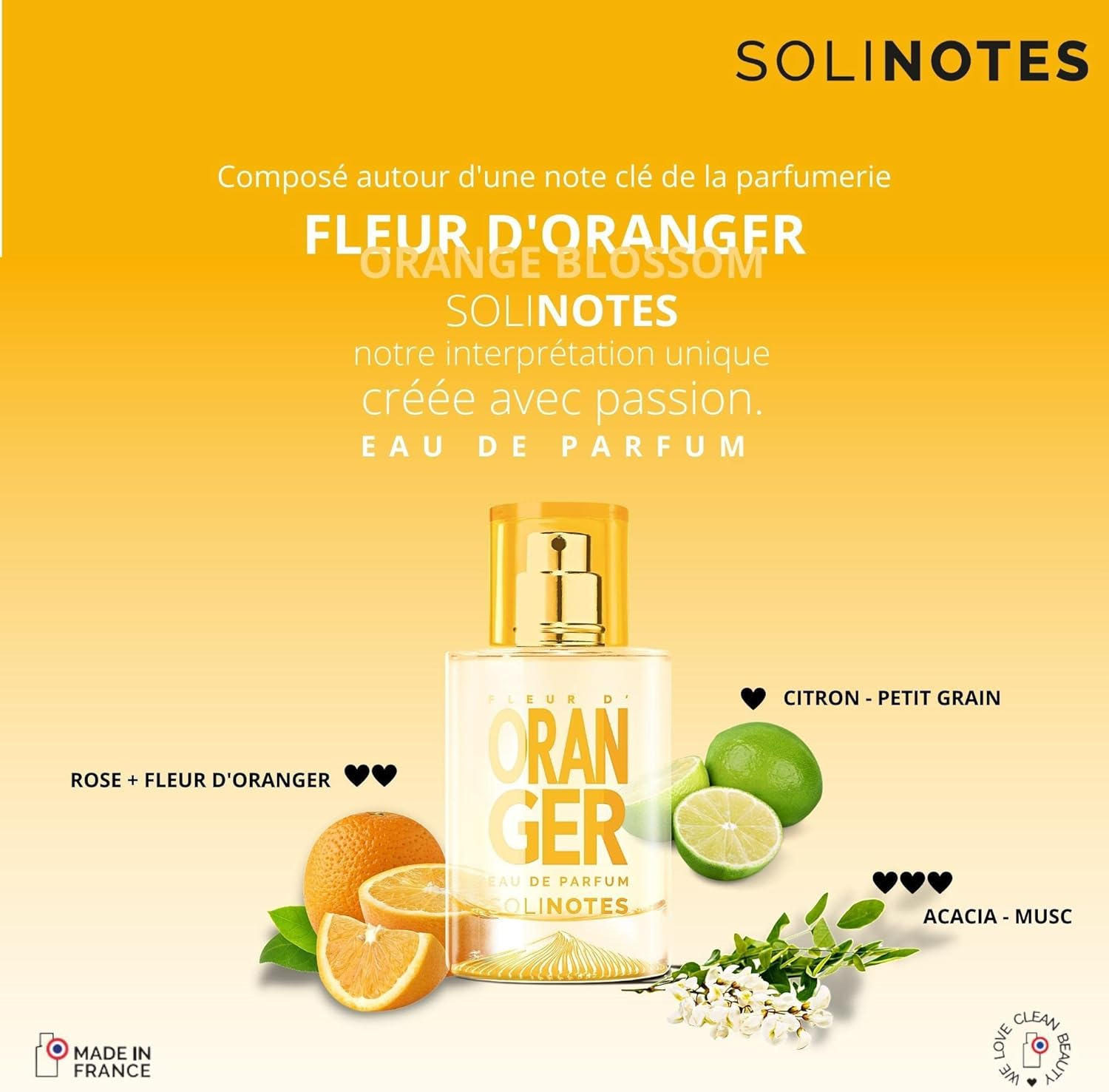 Solinotes Paris Solinotes Fleur D'Oranger Eau De Parfum Spray (Unisex) 50Ml image number 1