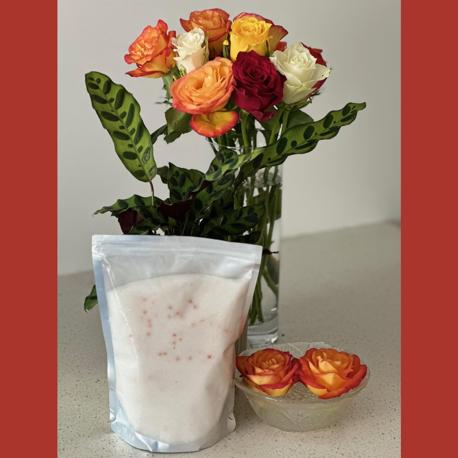 Florasorb Flower Drying Crystals. 500G Reusable Silica Gel for Drying Flowers. Silica Gel Flower Drying Crystals, Color Indicating Flower Drying Silica. 500G image number 3