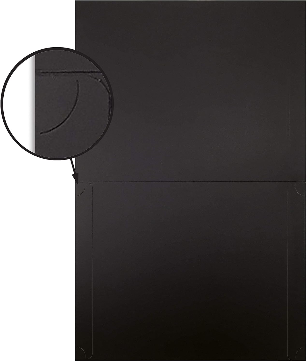 Better Office Products 25 Pack Black Certificate Holders, Diploma Holders, Document Covers with Gold Foil Border, By, for Letter Size Paper, 25 Count, Black image number 2