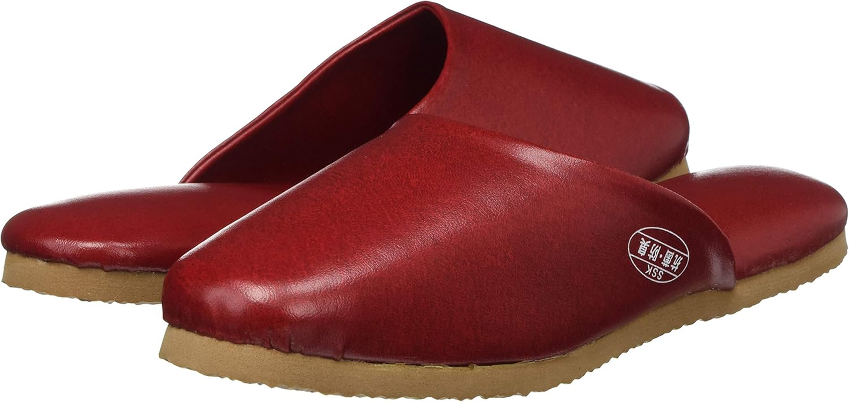 Endoshoji VSL2206 Professional Antibacterial Slippers, M, Wine, Anlin PVC, Bottom EVA Sponge, Made in Japan image number 3