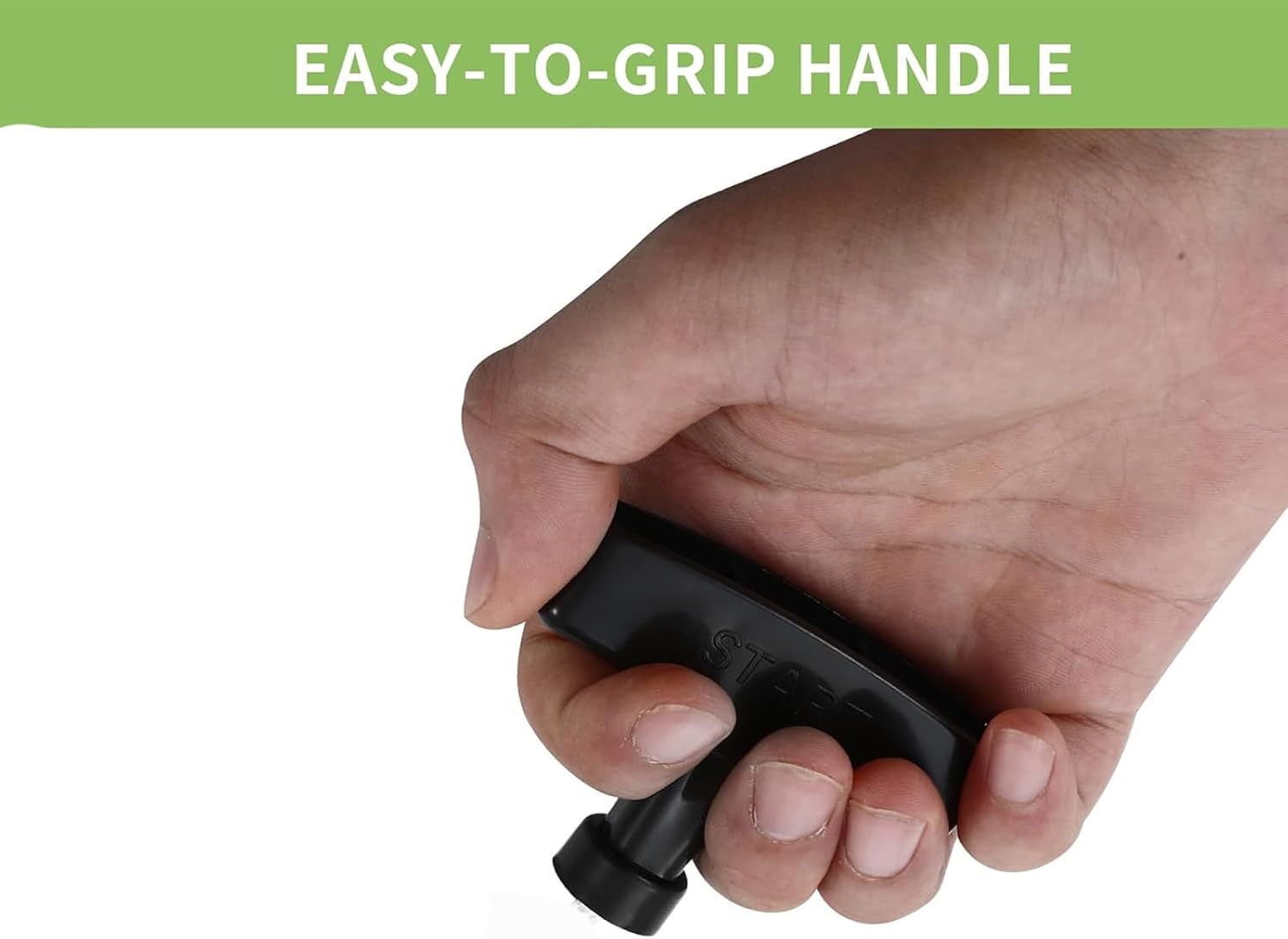 Fokmuaex 10PCS Pull Start Rope Handle Replacement for Lawn Mower & Trowel Machine - Durable Starter Cord with Comfort Grip (Black) image number 2