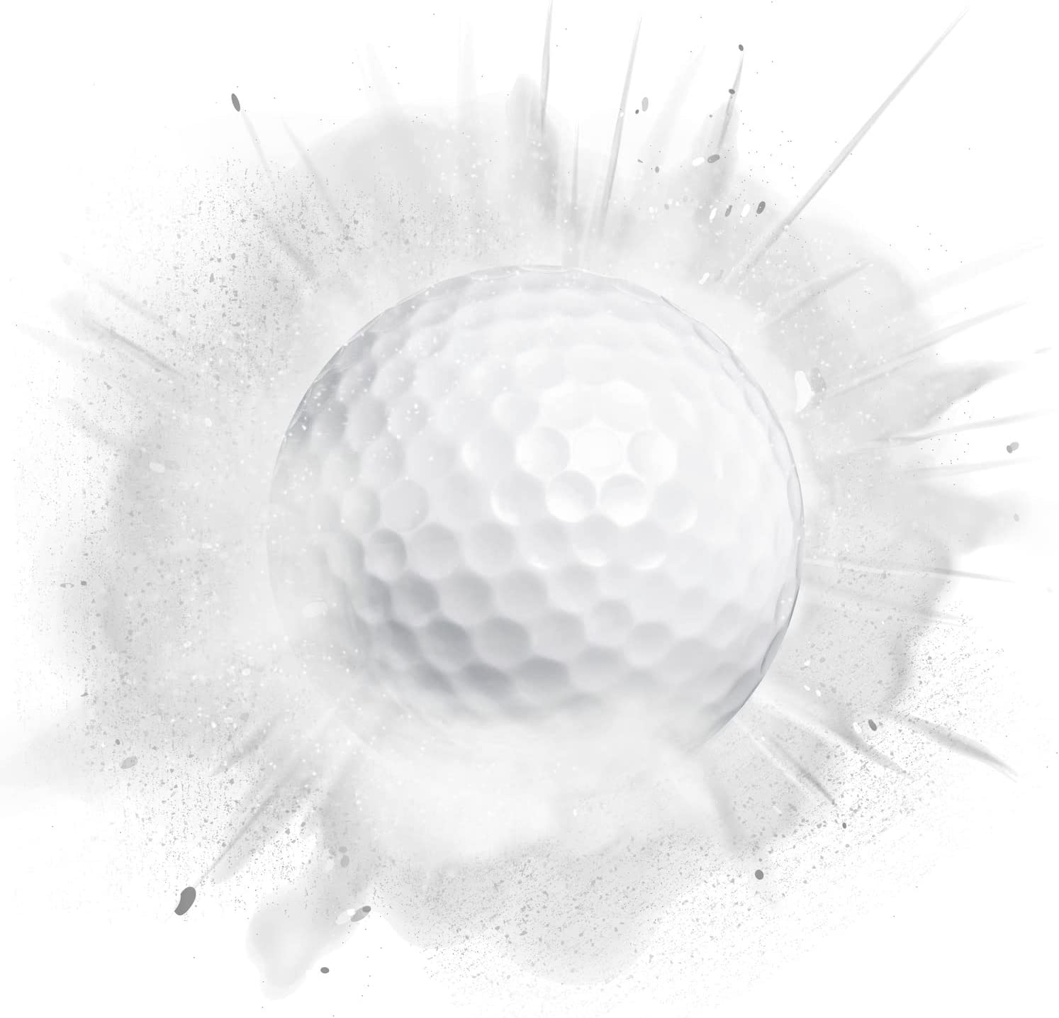 IZZO Golf Exploder Prank Golf Balls 4-Pack - Golf Joke Ball, Novelty Plastic Exploding Ball with Safe, White Powder image number 4