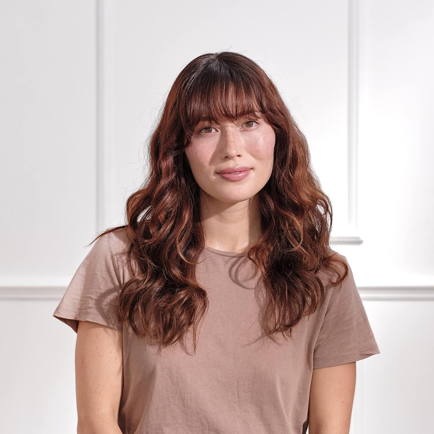 Babyliss Rose Quartz Conical Wand 13-25 Mm Conical Curling Iron for Natural Curls and Beach Waves, Pink Black, C454E