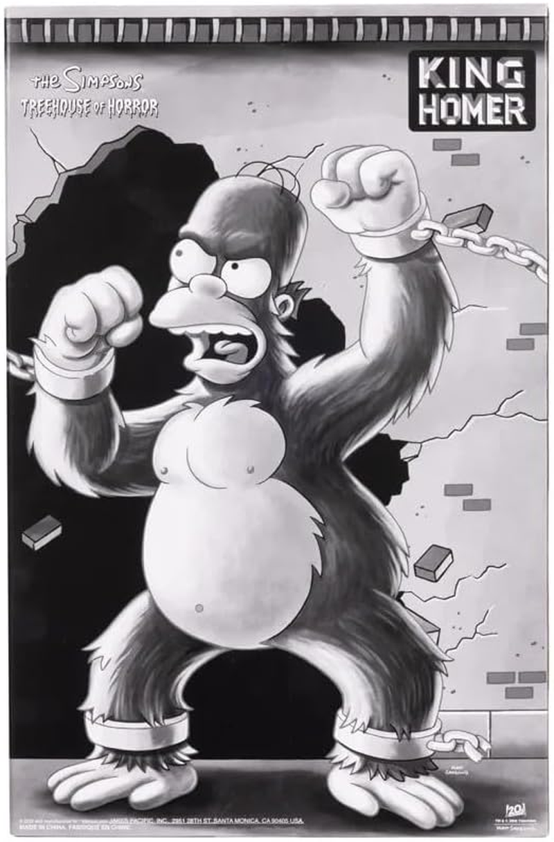 The Simpsons King Kong Homer Plush image number 1