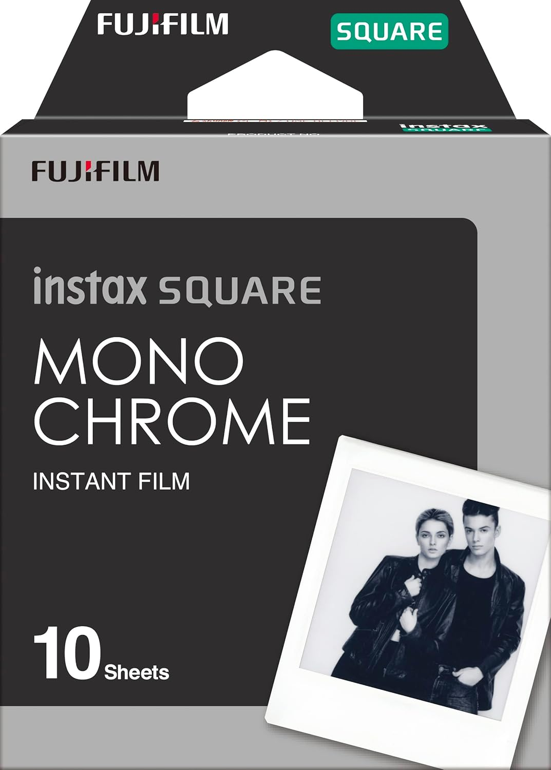Instax Fujifilm Square Film, White 40 Pack