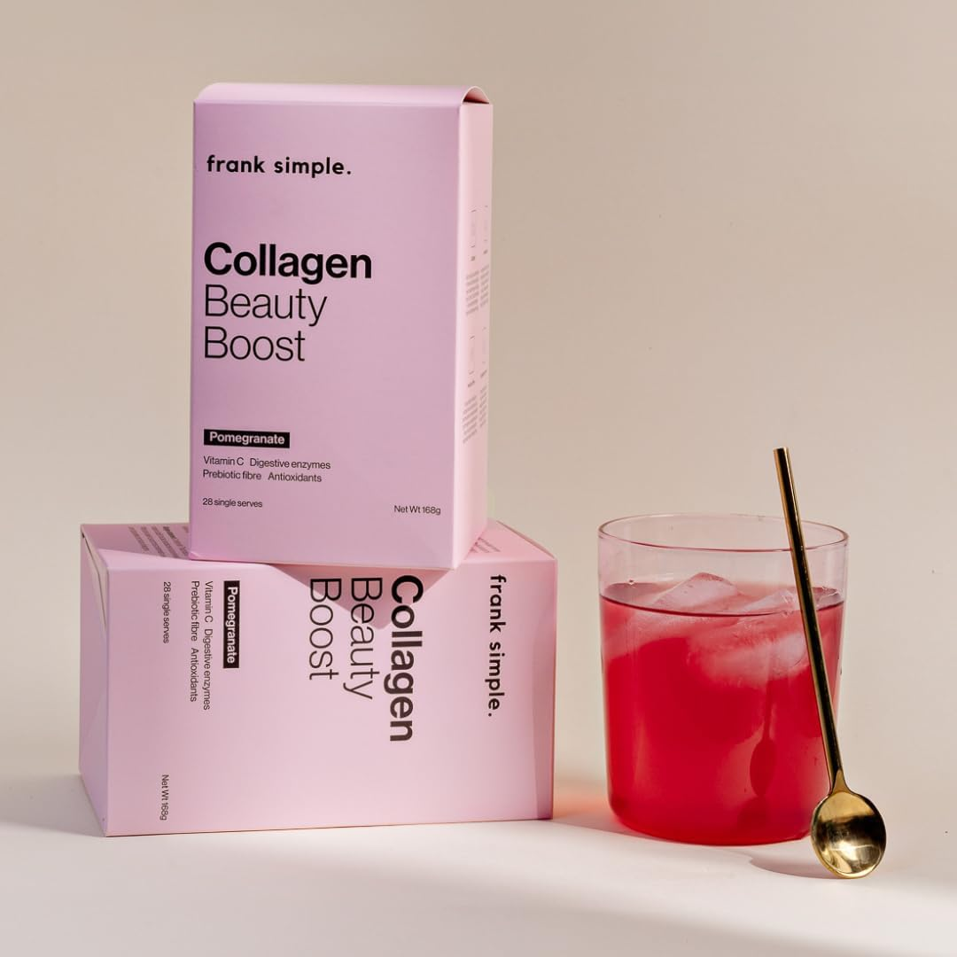 Frank Simple Pomegranate Collagen Beauty Boost 28 Sachets