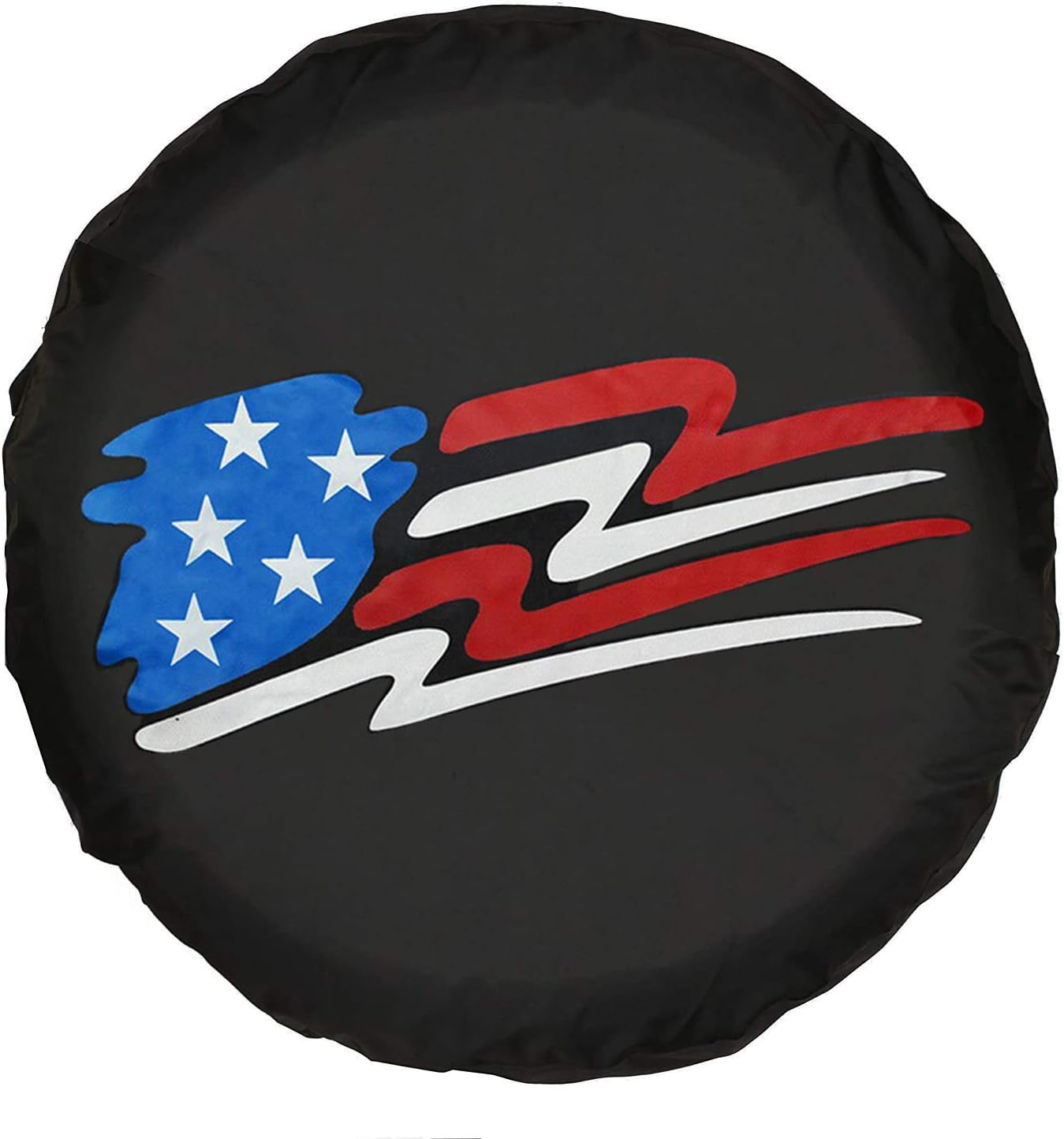 Spare Tire Coverpvc Leather Waterproof Dust-Proof Back off Rv Wheel Covers for Jeep Liberty Wrangler SUV Camper Travel Trailer Accessories (14 Inch for Tire &Phi; 23-27)